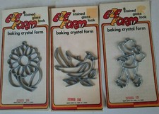 EZE Form Stained Glass Look Baking Crystal Forms..