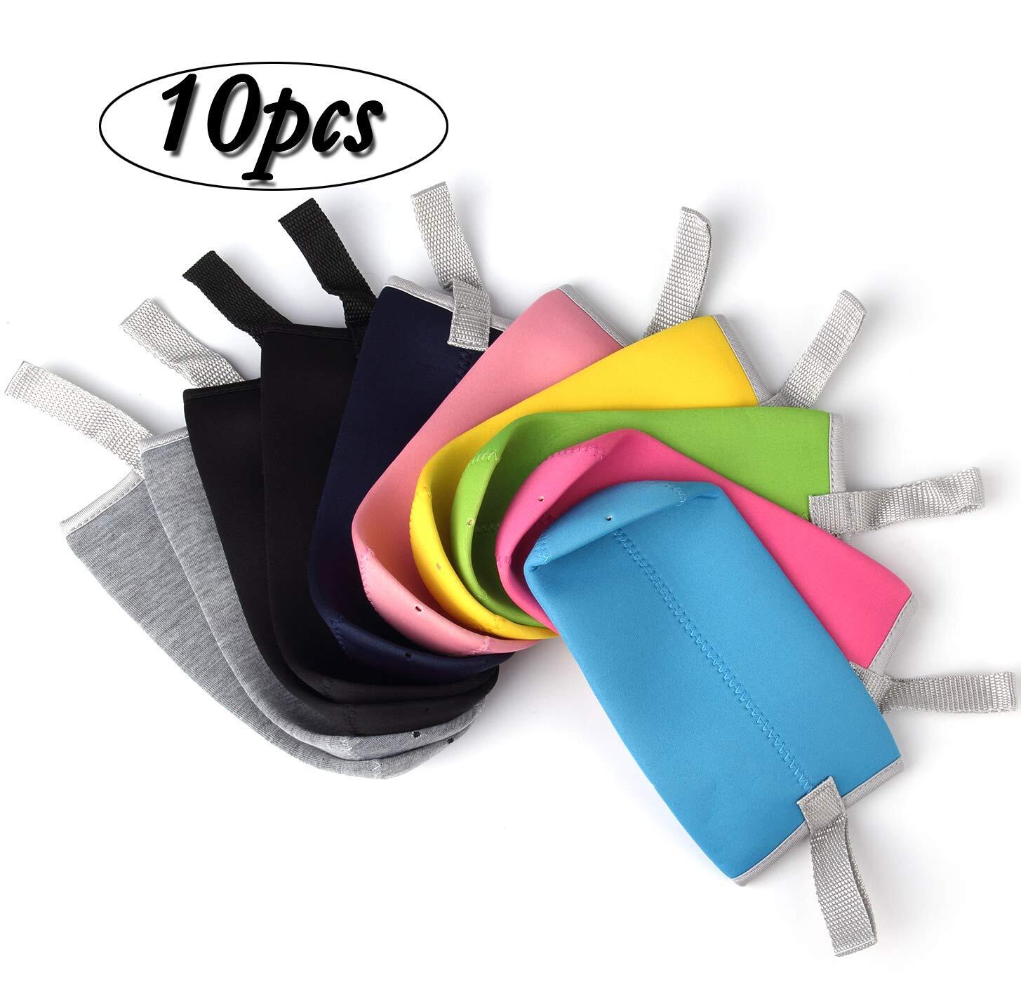 10 Pack Neoprene Water Bottle Sleeve for 12oz to 18oz Insulated Water Bottles