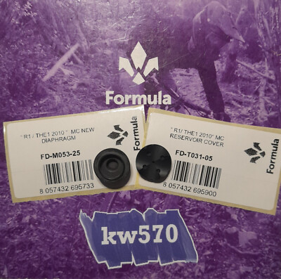 Formula - Membranpumpe + Verschluss R1/The One MY10 FD-M053-25 FD-T031-05 NEU