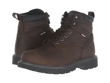Men Wolverine Floorhand Soft Toe Waterproof Work Boot W10643 Dark Brown Original