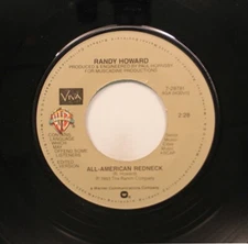 Country 45 Randy Howard - All-American Redneck / All-American Redneck On Warner