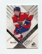 16/17 SP GAME-USED SPGU ROOKIE RC #152 DENIS MALGIN 59/62 PANTHERS