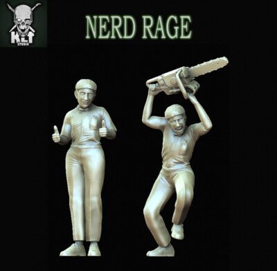 KLT Studio Miniatures Modern Nerd Rage Zona Alfa Spectre Post Apocalyptic 28mm +