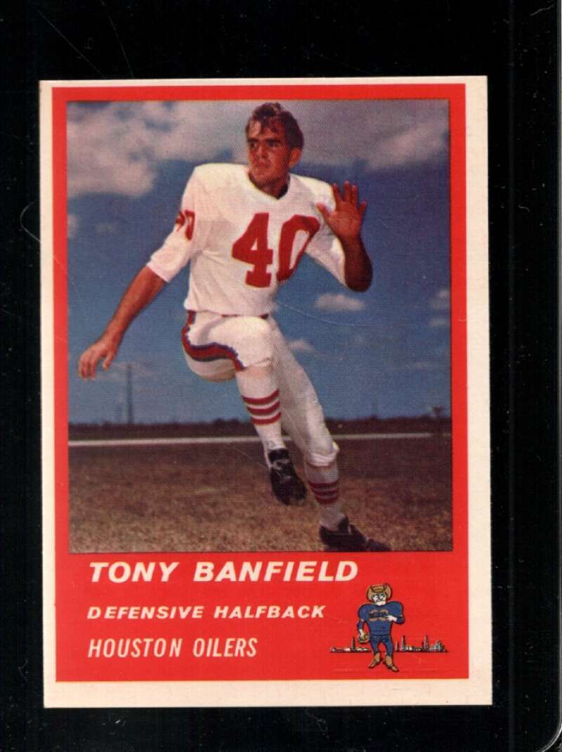 Tony Banfield #41 (Football Cards 1963 Fleer) — is it worth grading?