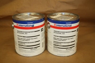 Lot of 2 1GL International Interzone 954 Part A Epoxy