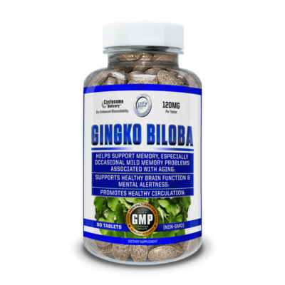 Hi-Tech Pharmaceuticals - Gingko Biloba, Memory Alertness Circulation-90 Tablets