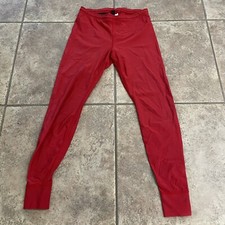 VTG Patagonia nylon blend red stretchy athletic pants Womens Size M made in USA