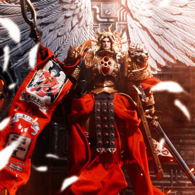 1/18 Custom Wired Cape Set For 3.75'' JOYTOY Sanguinius Action Figure（No Figure）