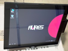 Yuno, Aures, J1900, 4GB, 128GB SSD, MSR, Win10, 15.1" Black w/ Customer Display