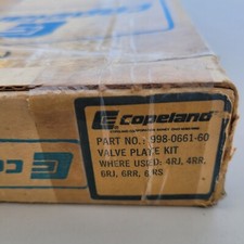 Copeland Valve Plate Kit 998-0661-60 4JR 4RR 6RJ 6RR 6RS New Nos Sevice Sealed