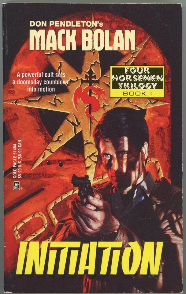 Mack Bolan Four Horseman Trilogy Lot of 2 Paperback by Don Pendleton - Image 2 of 4