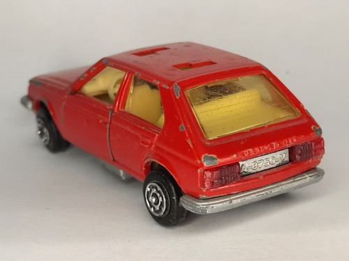GUISVAL red Talbot Horizon 1/64 Made in Spain vintage diecast rare car coche - Imagen 4 de 9