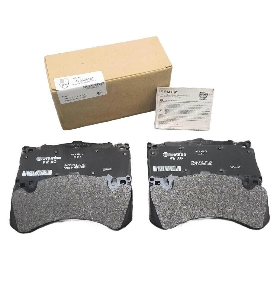 Lamborghini Aventador 2012-2021 Front Brake pad P/N 470698151