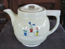 Hall China Enterprise Aluminum Co. Drip-O-lator Panel Potted Flower Coffee Pot