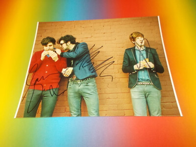 Two Door Cinema Club Indie Rock signed signiert Autogramm 20x25 Foto in person