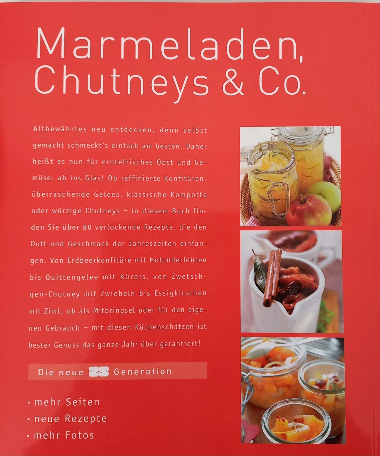 Thumbnail - Buch Marmeladen Chutney & Co Kochbuch Küche Freizeit Hobby Geschenk