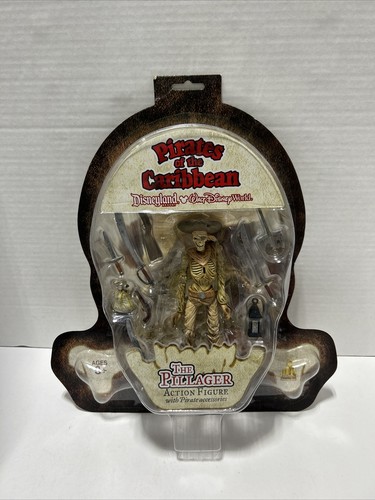 Pirates of the Caribbean Disneyland The Pillager Action Figure Vintage NIP J1