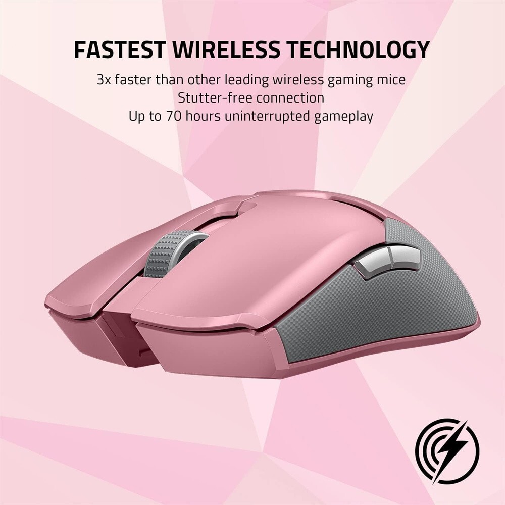 マウス・トラックボール Razer Viper Ultimate Quartz Pink Razer Viper Ultimate Lightweight Wireless Gaming Mouse & RGB