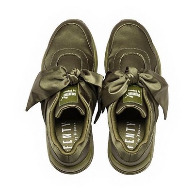 puma fenty bow green