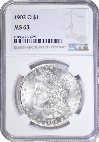 1902 O Morgan Silver Dollar NGC MS-63 | eBay