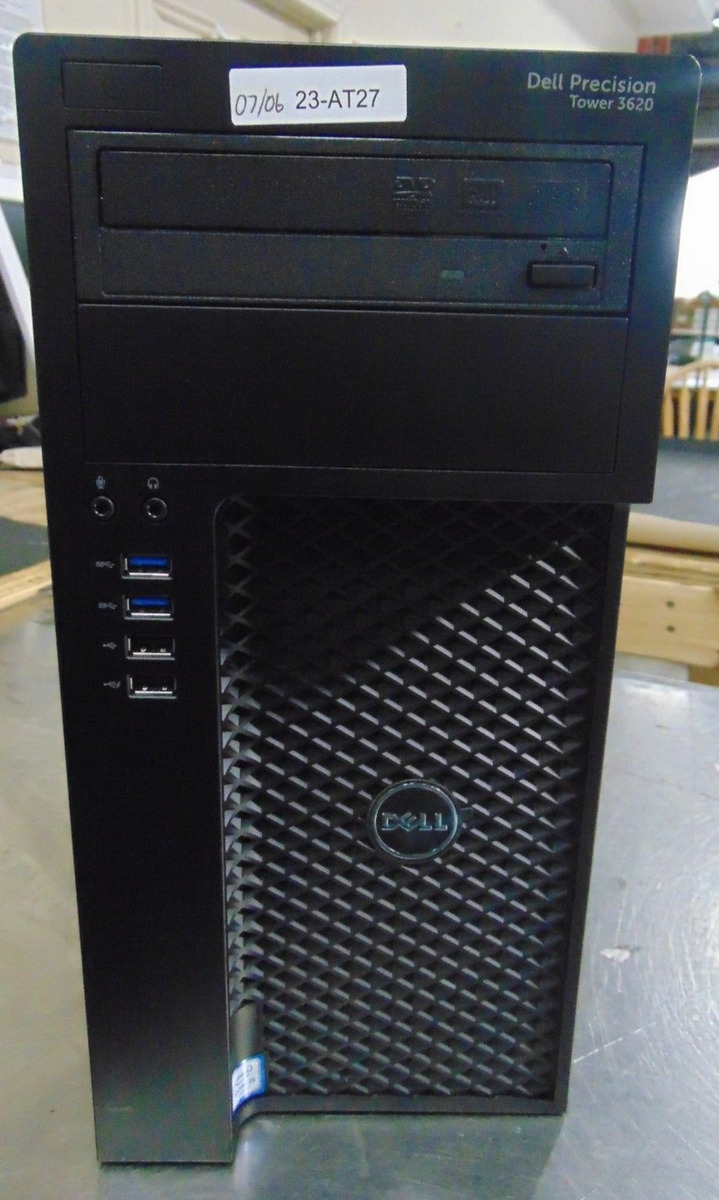 Dell Precision Tower 3620 3.2GHz i5-6500/4GB RAM/256GB SSD &500GB HDD/Win  10 Pro