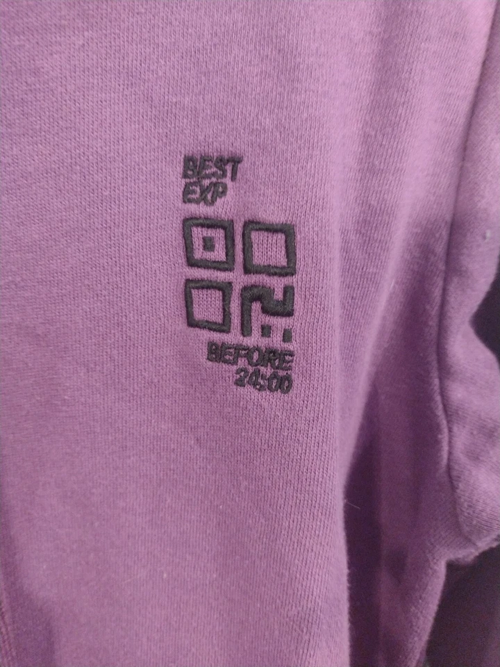 Vintage No Boundaries Loose One Point Pullover Hoodie Purple XS 30-32 Girls - Изображение 2 из 4