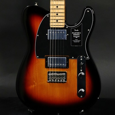 New Fender Mexico / Player II Telecaster HH Maple 3-Color Sunburst 