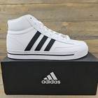 adidas Retrovulc Mid Men's Skateboarding Casual Shoes White Black Sz 10 NIB
