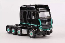 1/50 Mercedes-Benz Actros SLT GigaSpace 8x4 Black Diecast model Toy NIB