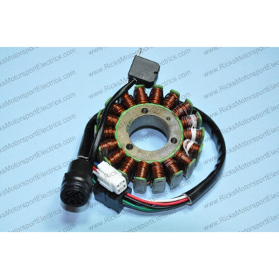 Fits 2002 Yamaha YFM660R Raptor Stator RICK'S MOTORSPORT ELECTRICAL INC. 21-966H