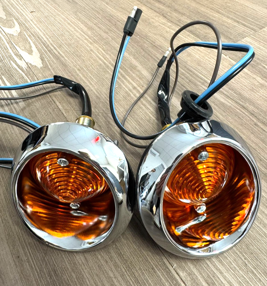 Free Ship! A PAIR 1964-1966 Mustang Parking Light Kit Park Lamp