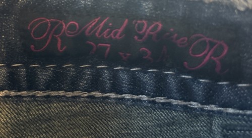 Rock N Roll Cowgirl Jeans Women’s Tag Sz 27/34 Sz 28/33 Regular Blue Denim - Picture 3 of 6