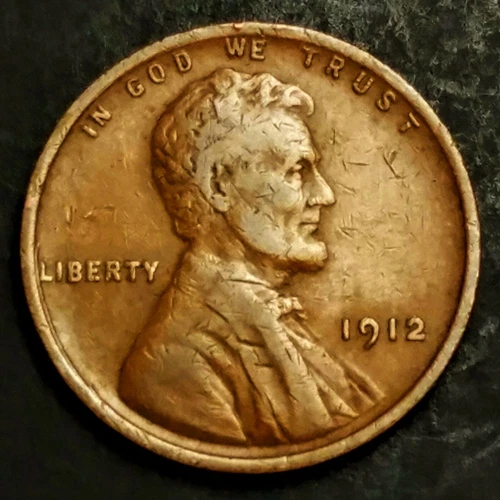1912-P Lincoln Cent ~ VERY FINE (VF) Condition ~ COMBINED SHIPPING!