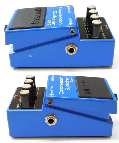 BOSS CS-3 Compression Sustainer Effects Pedal MIJ 1988 #165 ACA 12V DHL or EMS - Picture 4 of 12