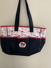 Disney Baby - Mickey Mouse -Baby Diaper Bag - Girls/Boys - Black  Red
