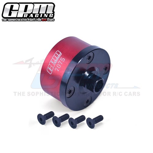 GPM Carbon Steel+Alu 7075 Front/Middle/Rear Diff Case For Mojave 1/7 Outcast EXB - Picture 5 of 7