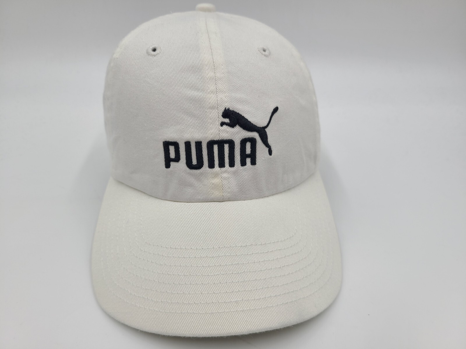 Puma Strapback Adjustable (Fits Small) Hat Cap Baseball Men Women White Black