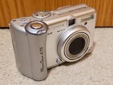 CANON PowerShot A75 Digital Camera Bundle CF Memory Card New Carry Case Tested