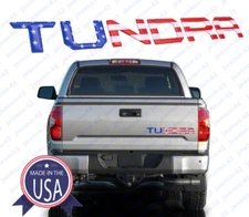 USA Flag 3D Raised Tailgate Insert Letters for 2014-2020 Toyota Tundra