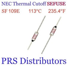 SF109E SEFUSE Cutoffs NEC Thermal Fuse 113 C 235.4 F 250V 10A New USA SELLER