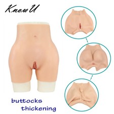 KnowU Silicone Panty Camel toe Plump Hips Underwear Pants Tight For Crossdresser