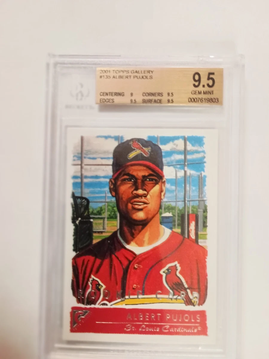 Topps Albert Pujols Grade 9.5 Baseball Sports Trading Cards