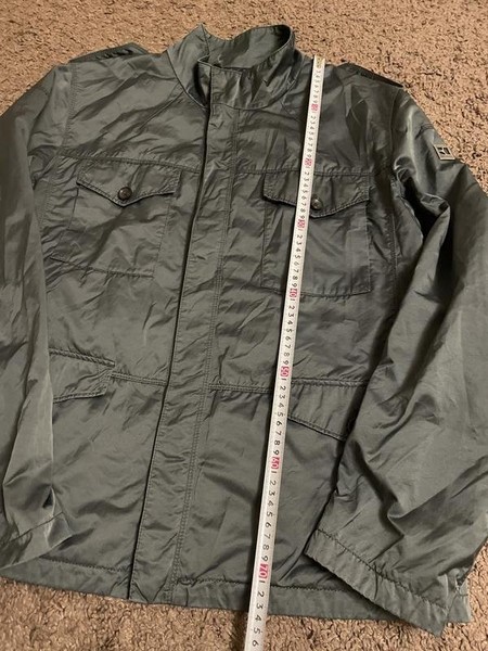 Men BOSS Orange Jacket Grey Polyamide 40 /L / 48