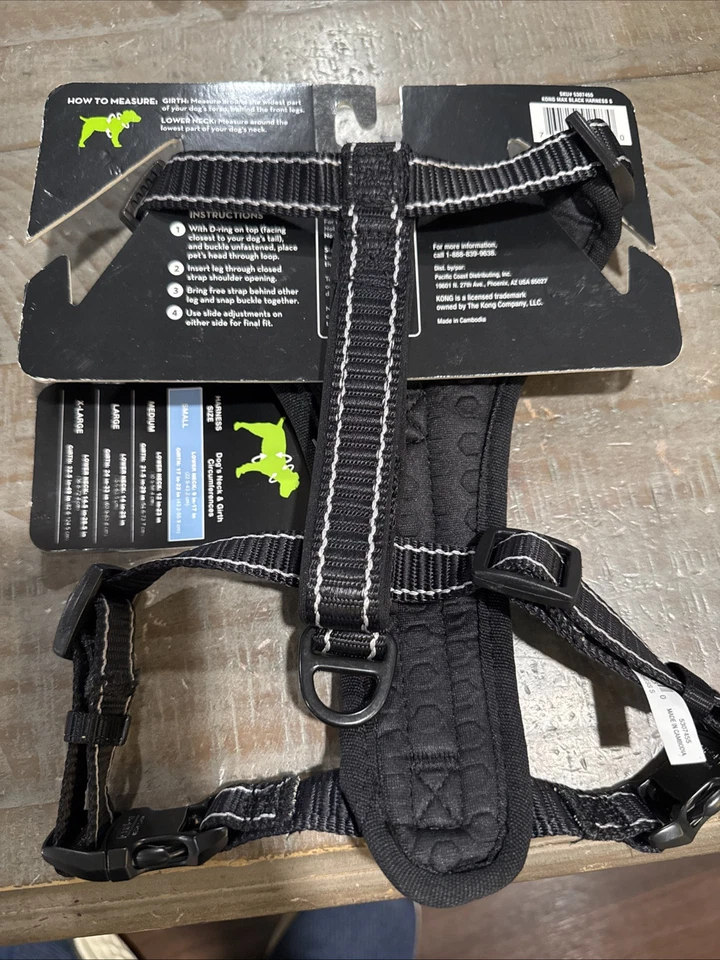 KONG Max Bolsa de Residuos para Perros Arnés Acolchado Neopreno PEQUEÑO ULTRA DURADERO Negro CANTIDAD Foto 2 de 3