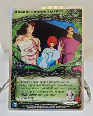 Human Enhancements Holo Foil C80 Yu Yu Hakusho Trading Card Game