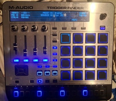 M-Audio Trigger Finger Pro Pad Controller Step Sequencer With Cord.