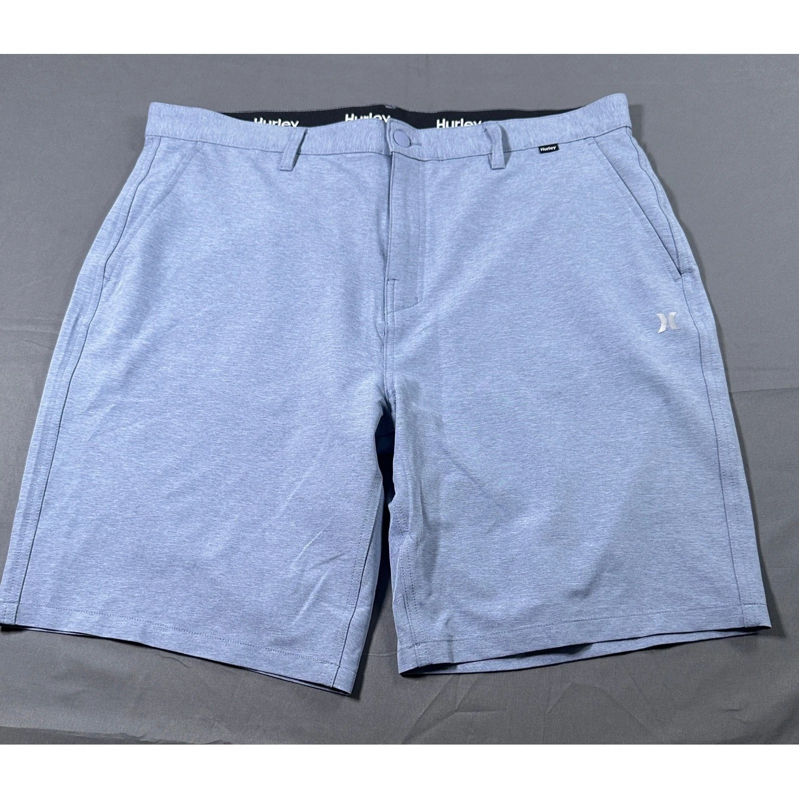Hurley Mens Hybrid Walk Shorts Blue Heather Stretch Quick Dry Size 38
Opens in a new window or tab