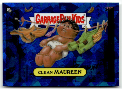 2023 Topps Garbage Pail Kids Sapphire Edition No. 242a Clean Maureen