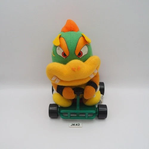 JK42 JUNK Bowser Super Mario Kart Car Takara Tomy 1993 Plush 6" Toy Doll Japan - product listing photo