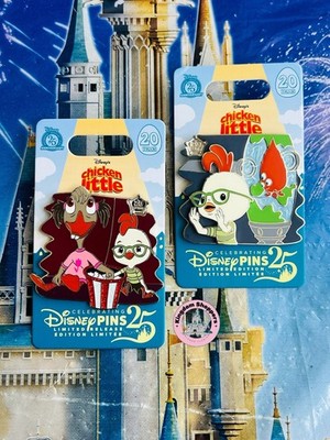 2025 Disney Parks Chicken Little 20 Years 20th Anniversary 2 Pin